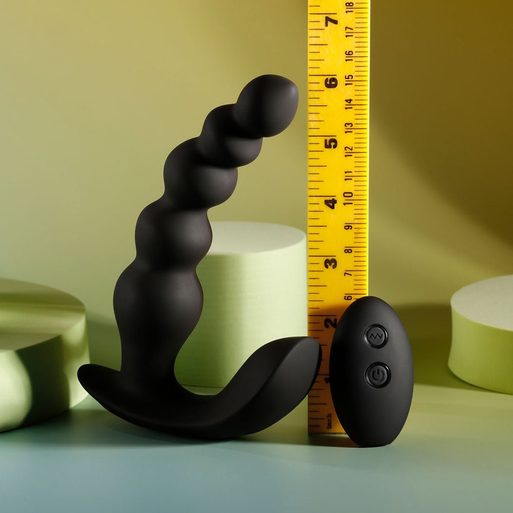 Buy Evolved BEAD ME UP - Black 16.8 cm USB Rechargeable Vibrating Anal Beads with Wireless Remote at Oh Joy. Discover premium sexual toys with discreet shipping at the best price in NZ