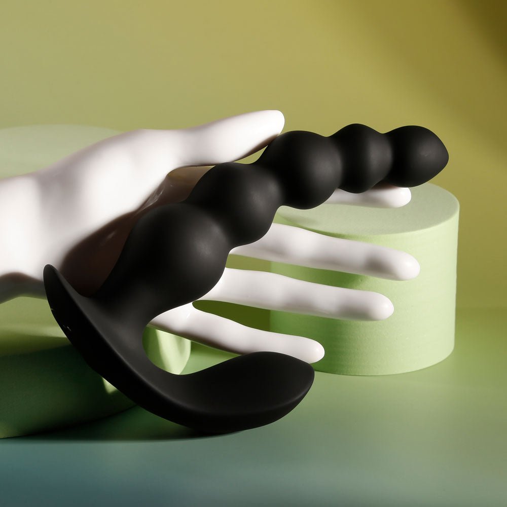 Buy Evolved BEAD ME UP - Black 16.8 cm USB Rechargeable Vibrating Anal Beads with Wireless Remote at Oh Joy. Discover premium sexual toys with discreet shipping at the best price in NZ