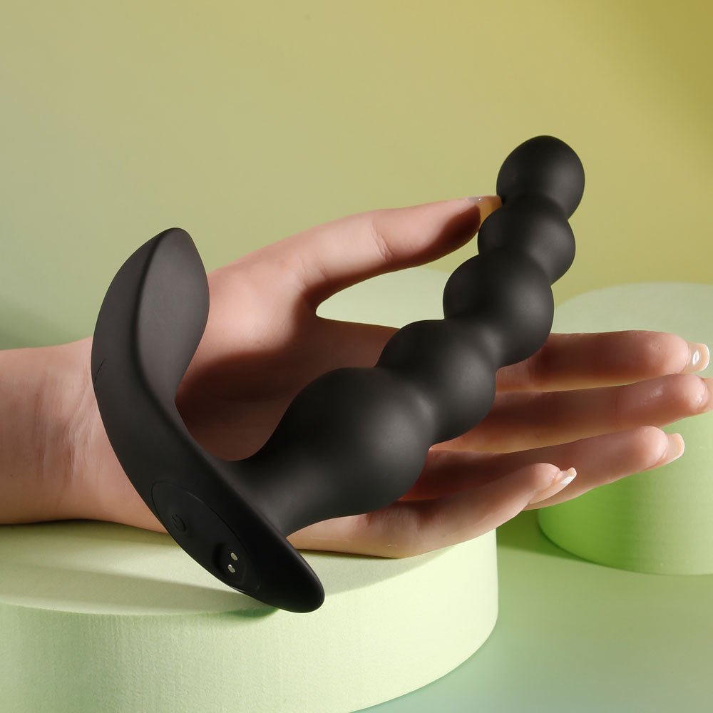 Buy Evolved BEAD ME UP - Black 16.8 cm USB Rechargeable Vibrating Anal Beads with Wireless Remote at Oh Joy. Discover premium sexual toys with discreet shipping at the best price in NZ