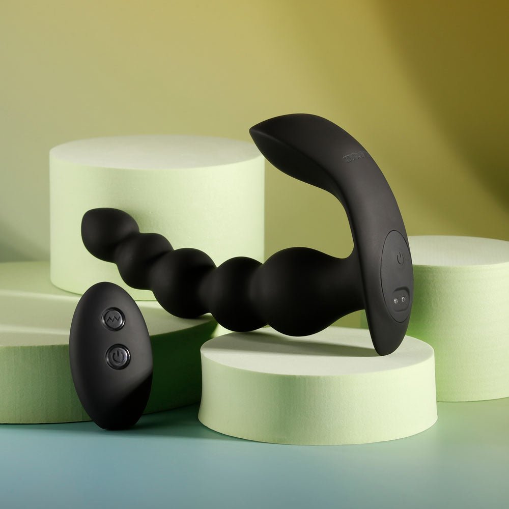 Buy Evolved BEAD ME UP - Black 16.8 cm USB Rechargeable Vibrating Anal Beads with Wireless Remote at Oh Joy. Discover premium sexual toys with discreet shipping at the best price in NZ