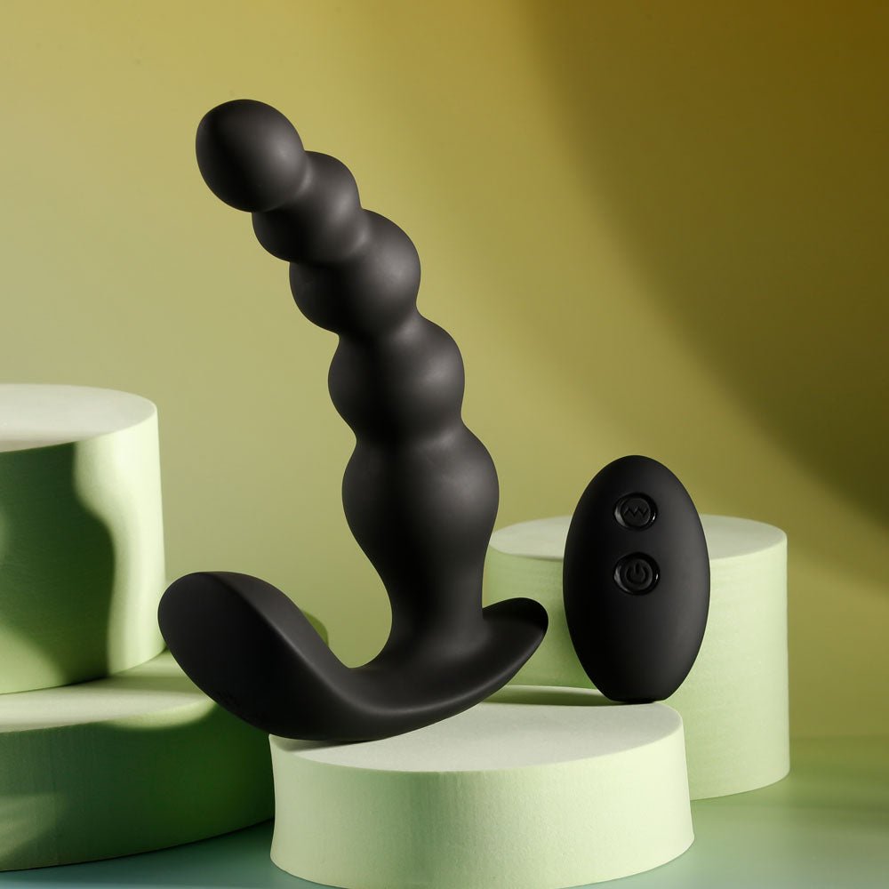 Buy Evolved BEAD ME UP - Black 16.8 cm USB Rechargeable Vibrating Anal Beads with Wireless Remote at Oh Joy. Discover premium sexual toys with discreet shipping at the best price in NZ