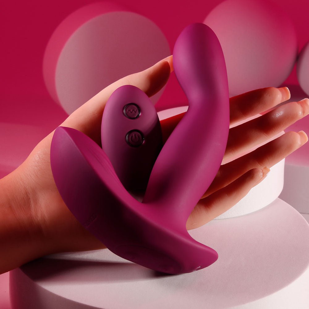 Buy Evolved COME ON OVER - Burgundy Red 15.9 cm USB Rechargeable Vibrator with Wireless Remote at Oh Joy. Discover premium sexual toys with discreet shipping at the best price in NZ