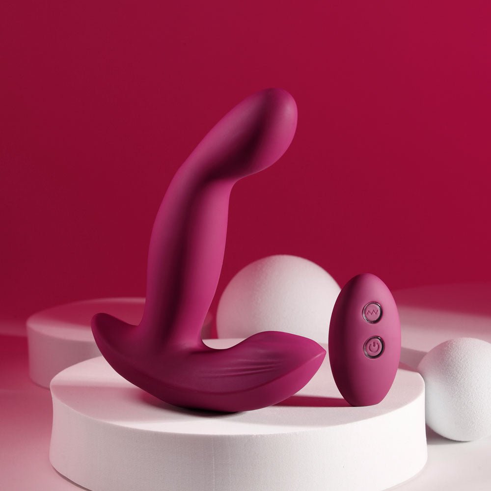 Buy Evolved COME ON OVER - Burgundy Red 15.9 cm USB Rechargeable Vibrator with Wireless Remote at Oh Joy. Discover premium sexual toys with discreet shipping at the best price in NZ