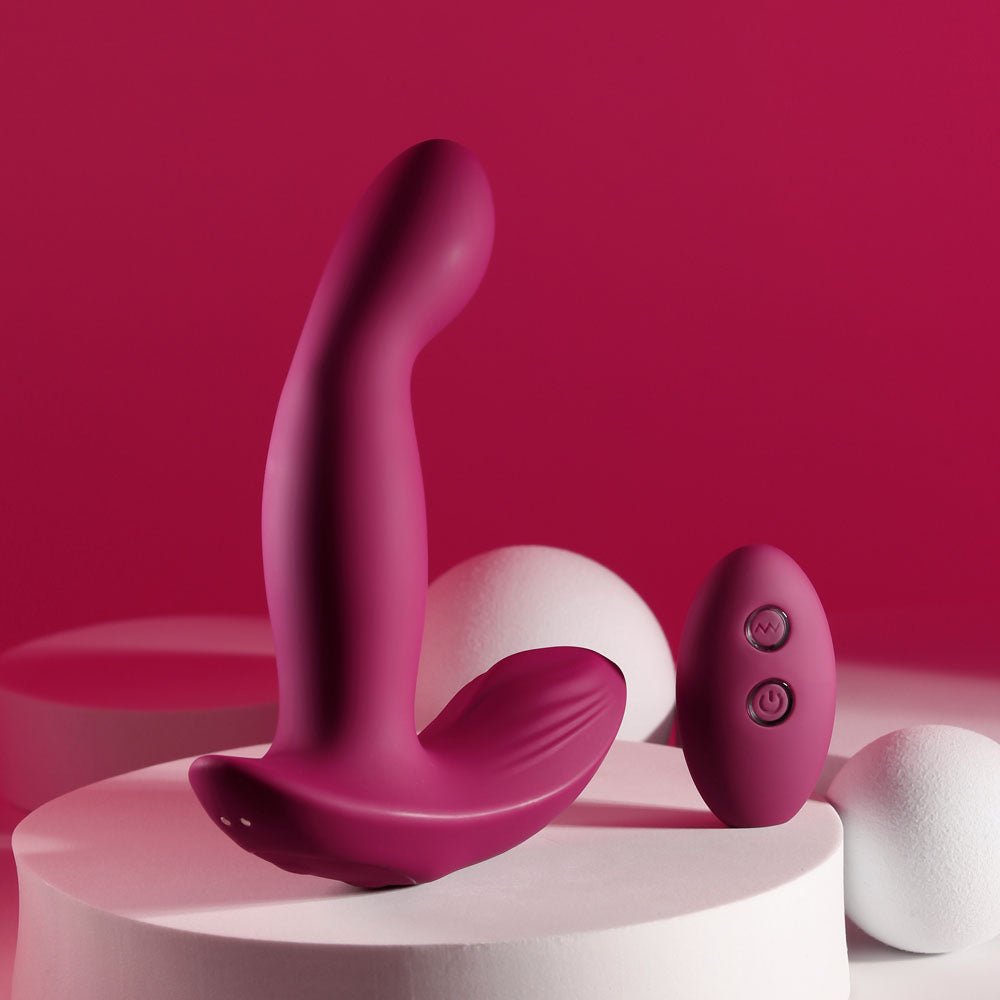 Buy Evolved COME ON OVER - Burgundy Red 15.9 cm USB Rechargeable Vibrator with Wireless Remote at Oh Joy. Discover premium sexual toys with discreet shipping at the best price in NZ