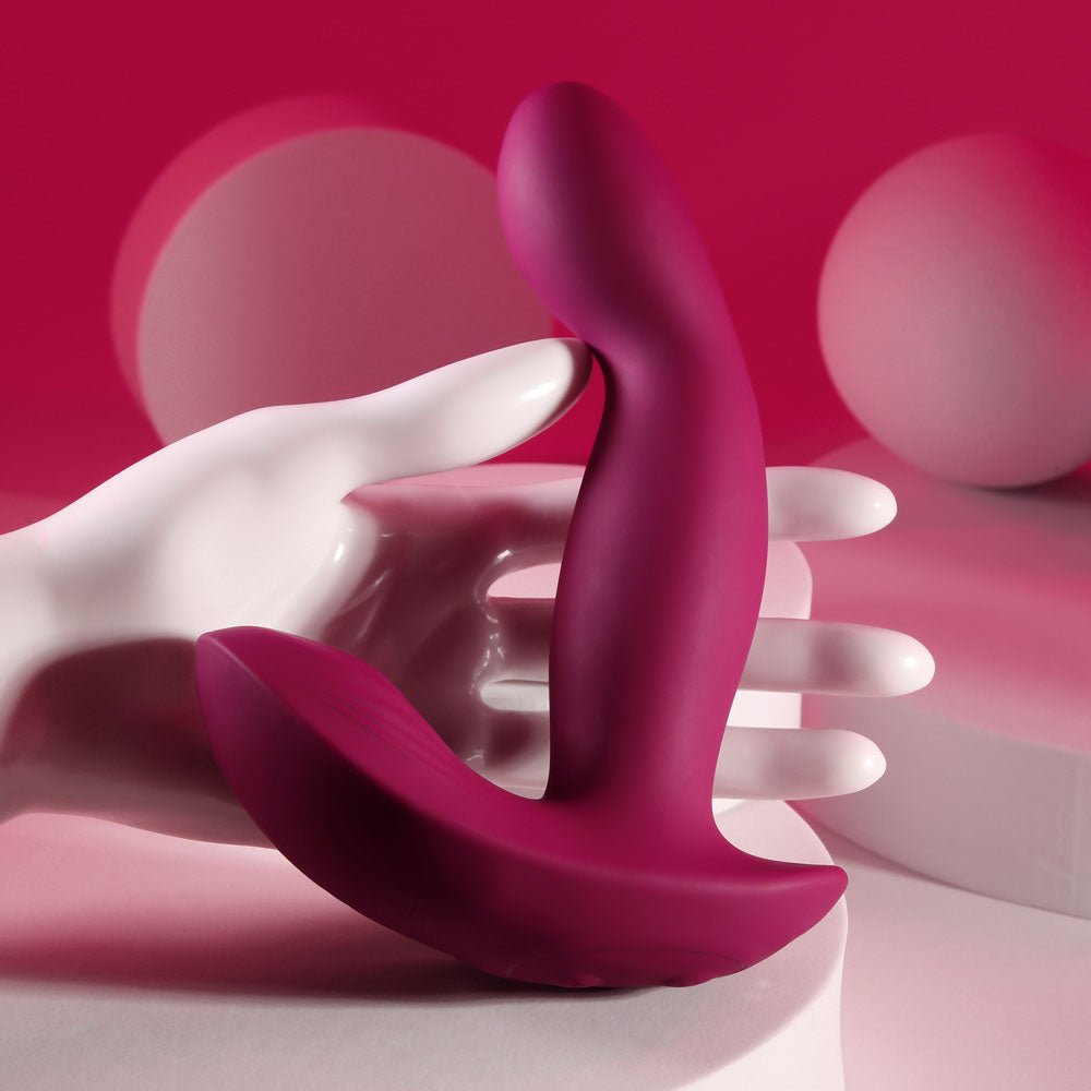 Buy Evolved COME ON OVER - Burgundy Red 15.9 cm USB Rechargeable Vibrator with Wireless Remote at Oh Joy. Discover premium sexual toys with discreet shipping at the best price in NZ