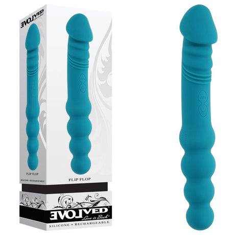 Buy Evolved FLIP FLOP - Blue 23.1 cm USB Rechargeable Dual Ended Vibrator at Oh Joy. Discover premium sexual toys with discreet shipping at the best price in NZ