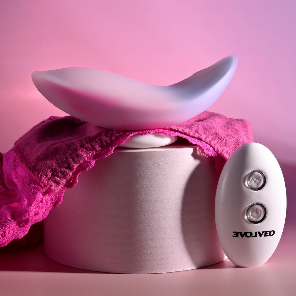 Buy Evolved PARADISE PANTY - Pink/Purple USB Rechargeable Panty Vibrator with Remote Control at Oh Joy. Discover premium sexual toys with discreet shipping at the best price in NZ