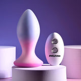 Buy Evolved PARADISE PLUG - Pink/Purple 10.5 cm USB Rechargeable Vibrating Butt Plug with Wireless Remote at Oh Joy. Discover premium sexual toys with discreet shipping at the best price in NZ