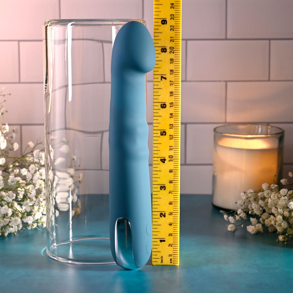 Buy Evolved QUEEN OF ALL TRADES - Blue 22.6 cm USB Rechargeable Thrusting & Rotating Vibrator at Oh Joy. Discover premium sexual toys with discreet shipping at the best price in NZ