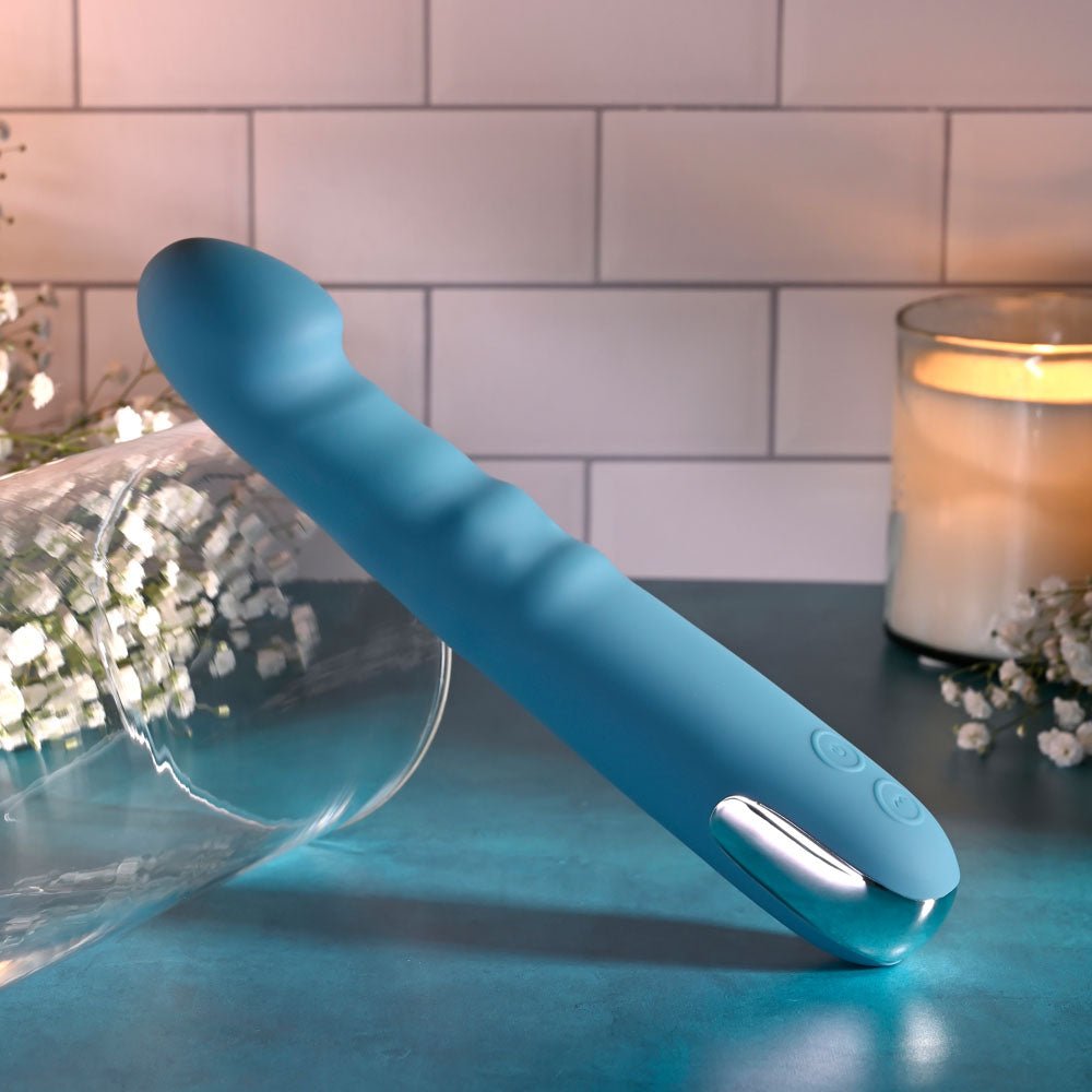 Buy Evolved QUEEN OF ALL TRADES - Blue 22.6 cm USB Rechargeable Thrusting & Rotating Vibrator at Oh Joy. Discover premium sexual toys with discreet shipping at the best price in NZ