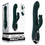 Buy Evolved RABBIT TAP TAP - Green 25 cm USB Rechargeable Rabbit Vibrator with Tapping Tip at Oh Joy. Discover premium sexual toys with discreet shipping at the best price in NZ