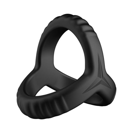 Buy F - 59: Tri Cock & Ball Ring - Black