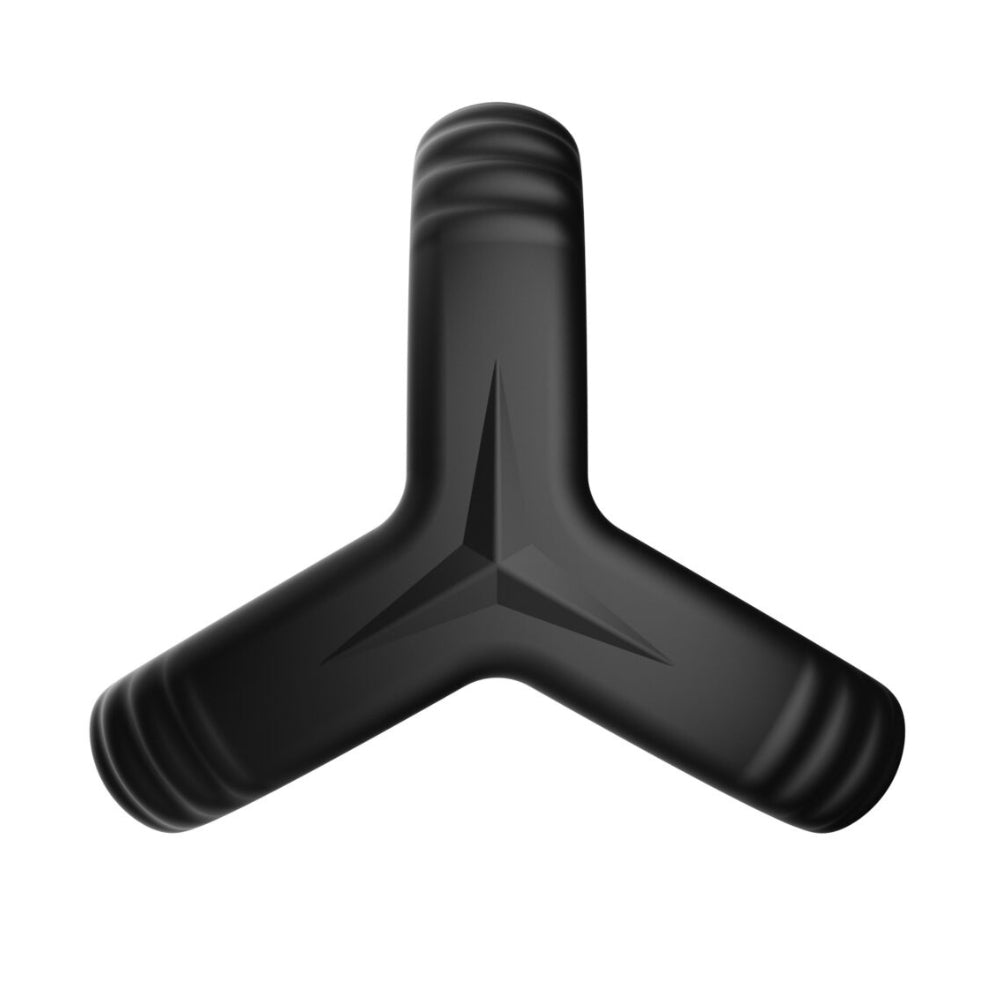 Buy F - 59: Tri Cock & Ball Ring - Black