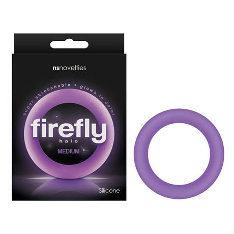 Buy Firefly Halo - Glow In Dark Purple Medium 55 mm Cock Ring at NZ’s Mega Adult Toys Store. Discover premium sex toys with discreet shipping at the best price in NZ