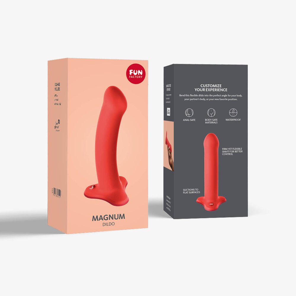 Buy Fun Factory MAGNUM flashy coral - Coral Orange 18.3 cm Dildo at Oh Joy. Discover premium sexual toys with discreet shipping at the best price in NZ