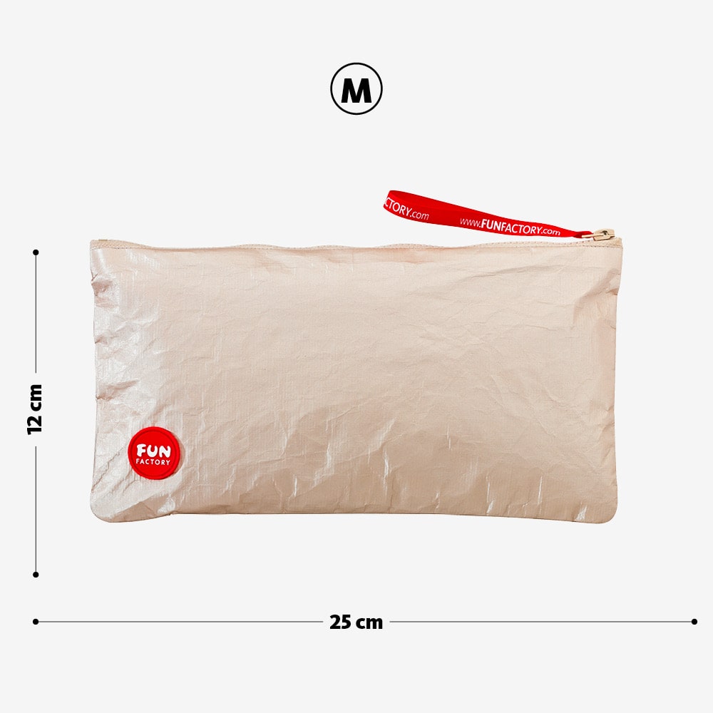 Buy Fun Factory TOYBAG M gold - at Oh Joy. Discover premium sexual toys with discreet shipping at the best price in NZ