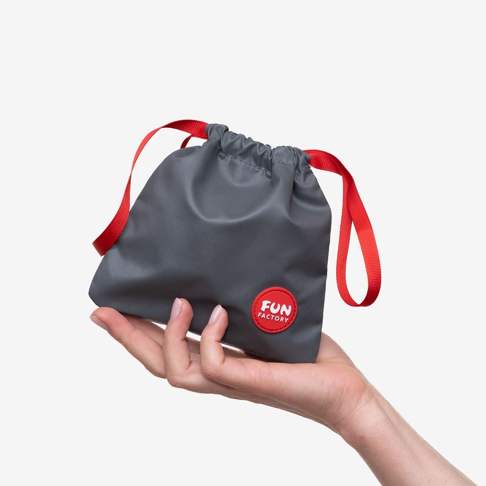 Buy Fun Factory TOYBAG S grey - Grey Discreet Storage Bag - Small at Oh Joy. Discover premium sexual toys with discreet shipping at the best price in NZ