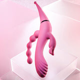 Buy Gender X FOUR BY FOUR - Pink 27.5 cm USB Rechargeable Multi Vibrator at NZ’s Mega Adult Toys Store. Discover premium sex toys with discreet shipping at the best price in NZ