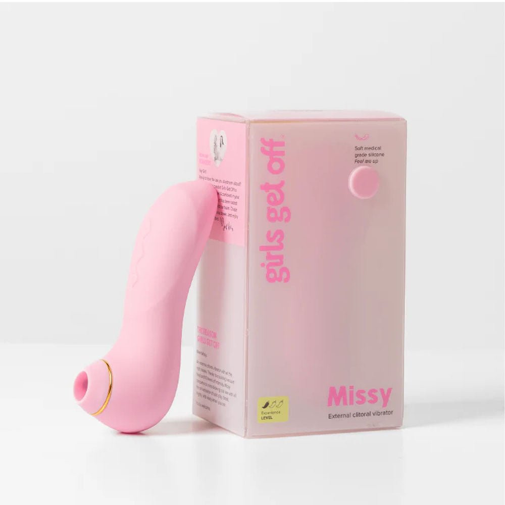 Buy Girls Get Off - Missy - Pink USB Rechargeable Air Pulse Clitoral Stimulator