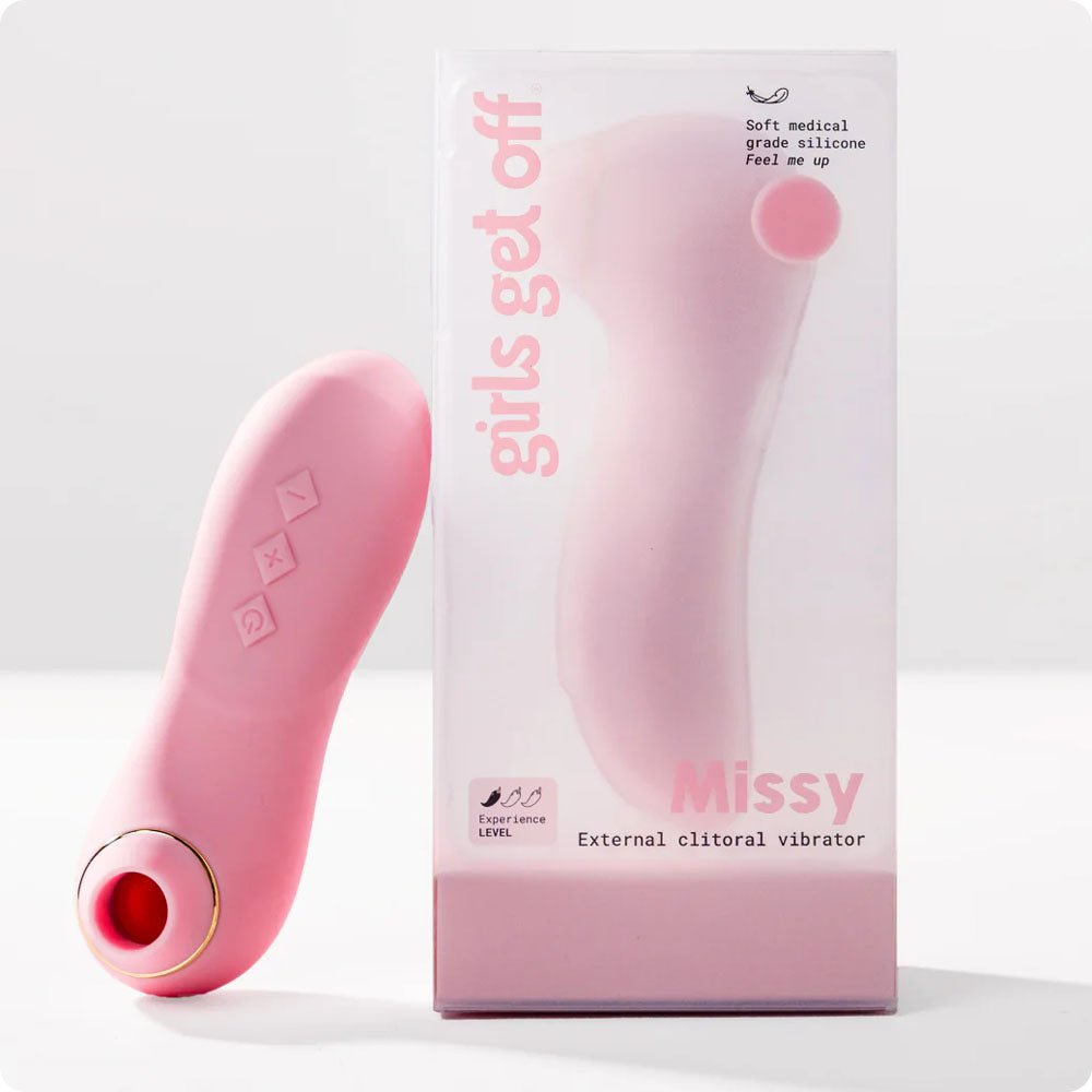 Buy Girls Get Off - Missy - Pink USB Rechargeable Air Pulse Clitoral Stimulator