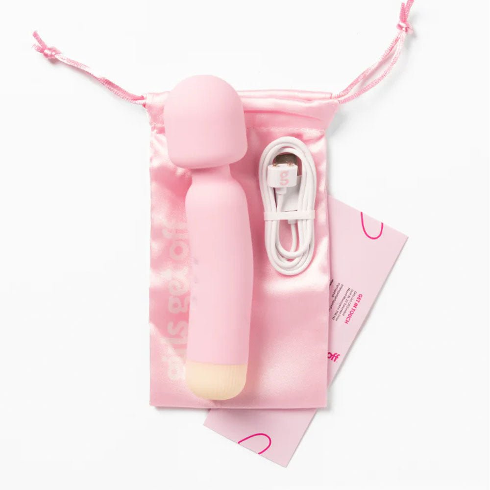 Buy Girls Get Off - Wanda - Pink 16.8 cm USB Rechargeable Massage Wand