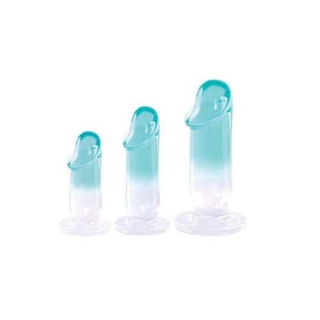 Buy Glitzy Trainer 3 in 1 PVC Dong Kit - Transparent at Oh Joy. Discover premium sexual toys with discreet shipping at the best price in NZ