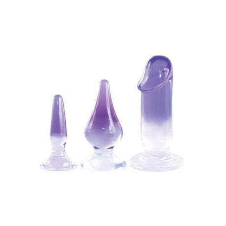Buy Glitzy Trainer 3 in 1 PVC Mulit Kit - Transparent at Oh Joy. Discover premium sexual toys with discreet shipping at the best price in NZ