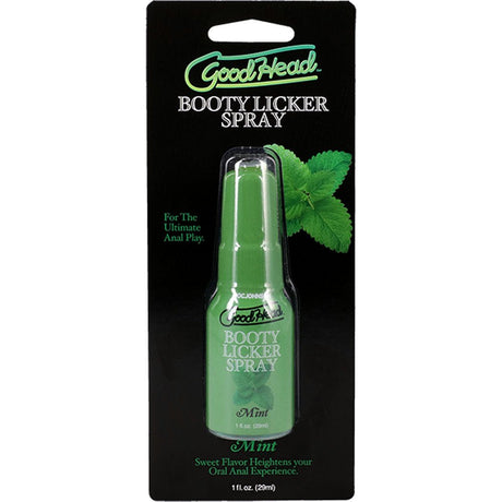 Buy GoodHead Booty Licker Spray - Mint - Mint Flavoured Spray - 29 ml Bottle at Oh Joy. Discover premium sexual toys with discreet shipping at the best price in NZ