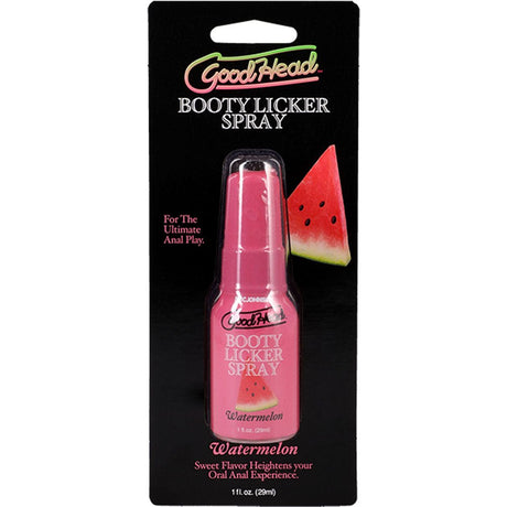 Buy GoodHead Booty Licker Spray - Watermelon - Watermelon Flavoured Spray - 29 ml Bottle at Oh Joy. Discover premium sexual toys with discreet shipping at the best price in NZ