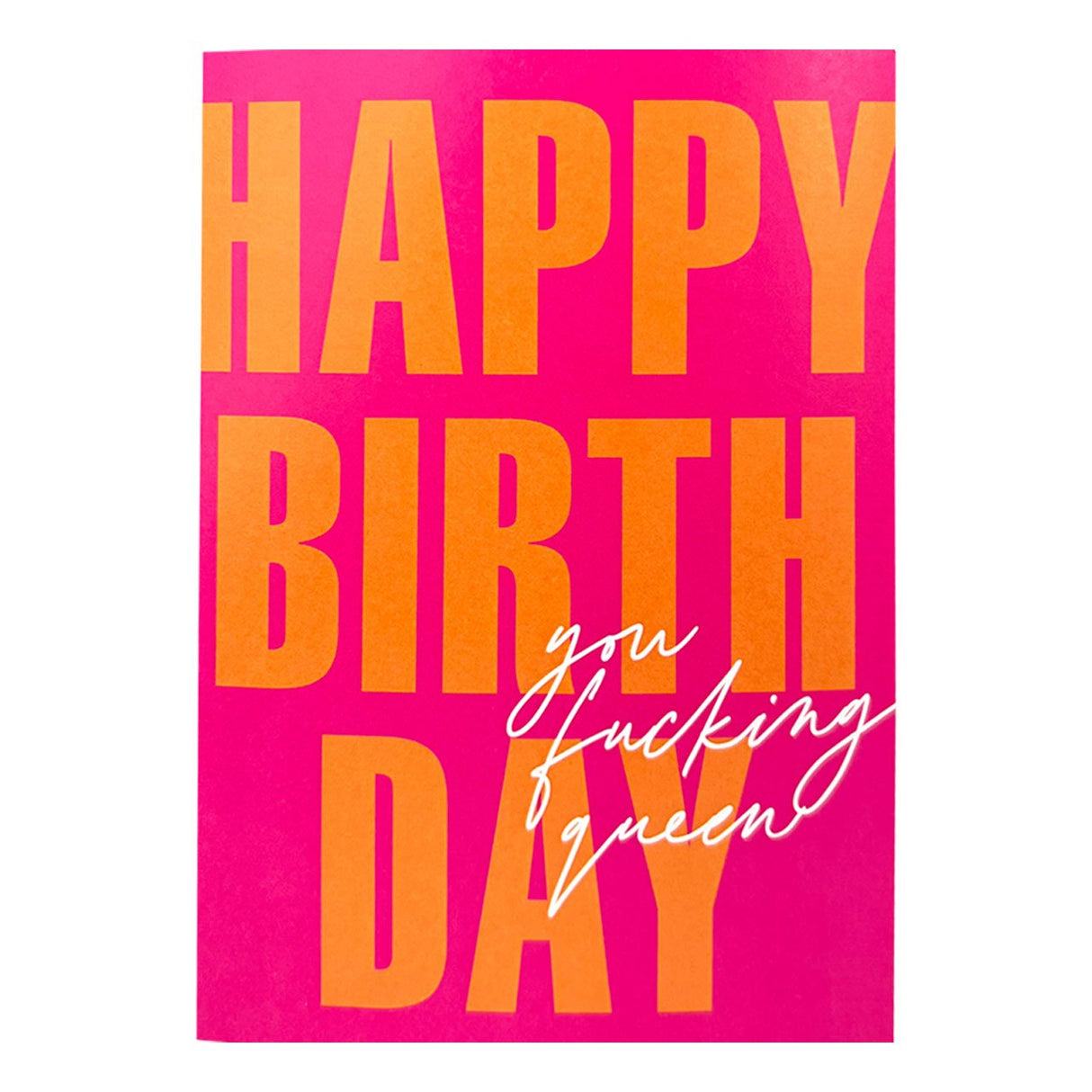 Buy Happy Birthday You Fucking Queen Card 5pkt at Oh Joy. Discover premium sexual toys with discreet shipping at the best price in NZ
