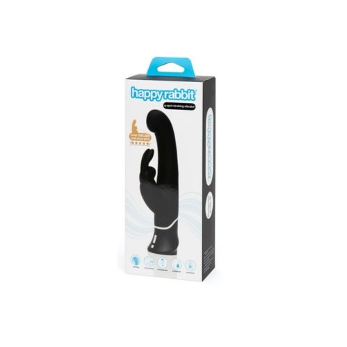 Buy Happy Rabbit G - Spot Stroker Rechargeable Rabbit Vibrator Black at Oh Joy. Discover premium sexual toys with discreet shipping at the best price in NZ