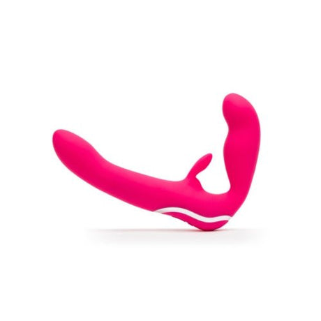 Buy Happy Rabbit Rechargeable Vibrating Strapless Strap On Pink at Oh Joy. Discover premium sexual toys with discreet shipping at the best price in NZ