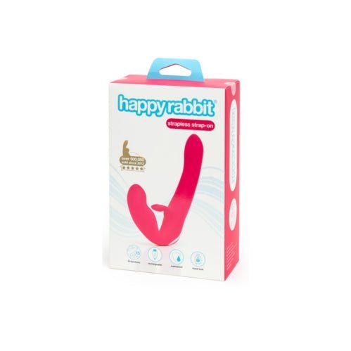 Buy Happy Rabbit Rechargeable Vibrating Strapless Strap On Pink at Oh Joy. Discover premium sexual toys with discreet shipping at the best price in NZ