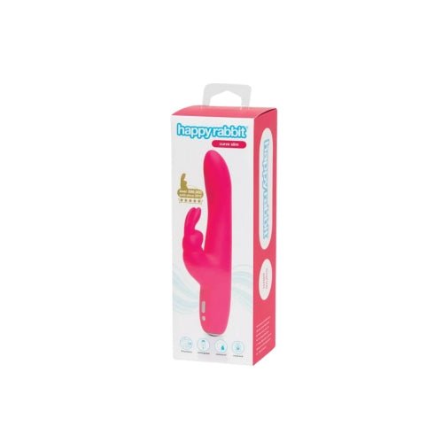 Buy Happy Rabbit Slimline Curve Rechargeable Rabbit Vibrator Pink at Oh Joy. Discover premium sexual toys with discreet shipping at the best price in NZ