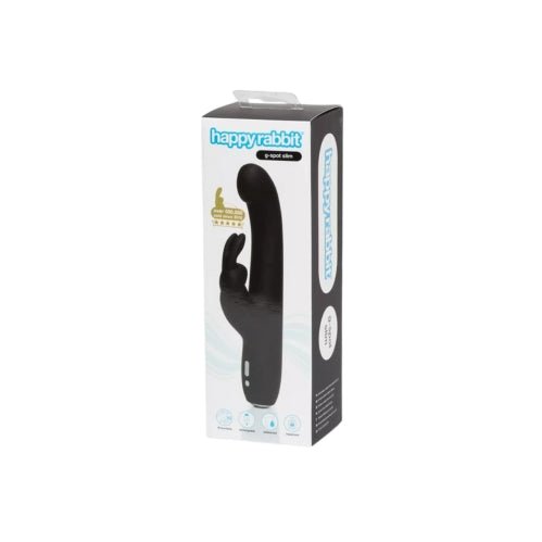 Buy Happy Rabbit Slimline G - Spot Rechargeable Rabbit Vibrator Black at Oh Joy. Discover premium sexual toys with discreet shipping at the best price in NZ