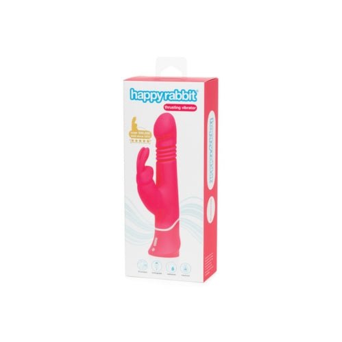 Buy Happy Rabbit Thrusting Realistic Rechargeable Rabbit Vibrator Pink at Oh Joy. Discover premium sexual toys with discreet shipping at the best price in NZ