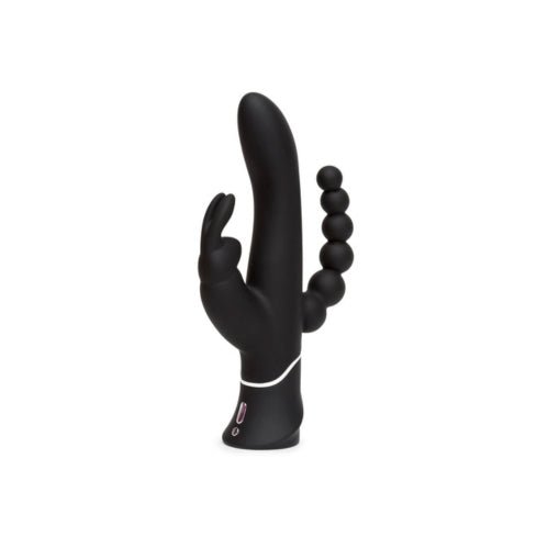 Buy Happy Rabbit Triple Curve Rechargeable Rabbit Vibrator Black at Oh Joy. Discover premium sexual toys with discreet shipping at the best price in NZ