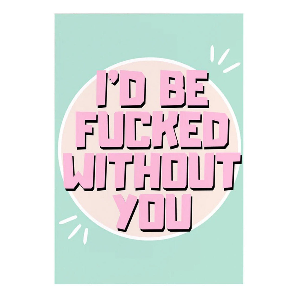 Buy I'd Be Fucked Without You Card 5pkt at Oh Joy. Discover premium sexual toys with discreet shipping at the best price in NZ
