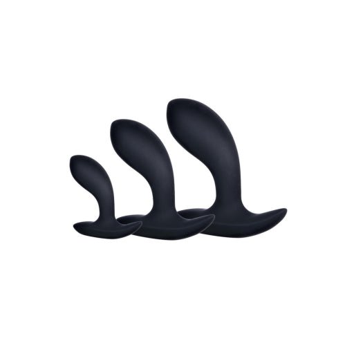Buy Kick Up - 3 in 1 Silicone Anal Training Set Black 4A at Oh Joy. Discover premium sexual toys with discreet shipping at the best price in NZ