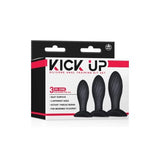 Buy Kick Up - 3 in 1 Silicone Anal Training Set Black 5A at Oh Joy. Discover premium sexual toys with discreet shipping at the best price in NZ