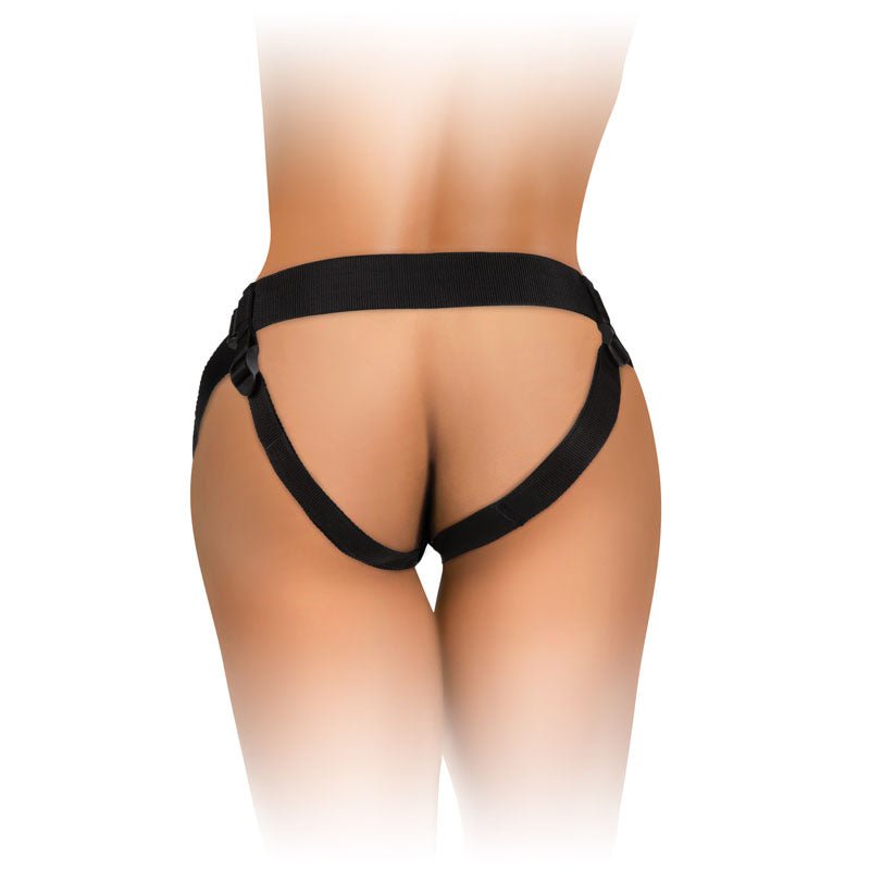 Buy King Cock Elite Beginner's Body Dock Strap - On Harness - Black Adjustable Strap - On Harness (No probe included) at NZ’s Mega Adult Toys Store. Discover premium sex toys with discreet shipping at the best price in NZ