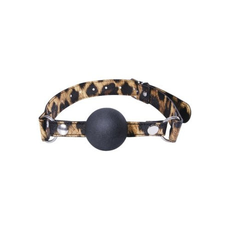 Buy Leopard PU Leather with Silicone Ball Gag at Oh Joy. Discover premium sexual toys with discreet shipping at the best price in NZ