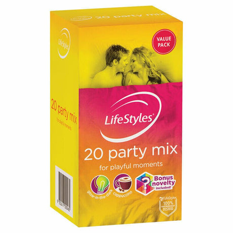 Buy Lifestyles Party Mix 20's at Oh Joy. Discover premium sexual toys with discreet shipping at the best price in NZ