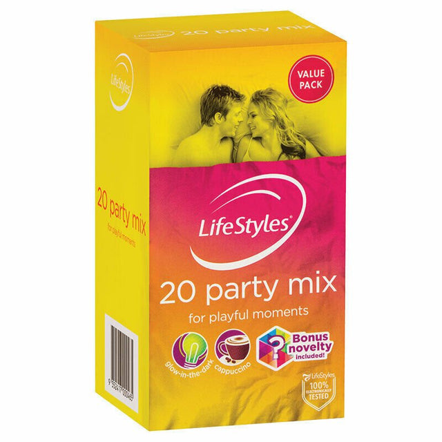 Buy Lifestyles Party Mix 20's at Oh Joy. Discover premium sexual toys with discreet shipping at the best price in NZ