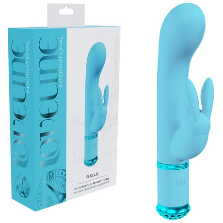 Buy LOVELINE Belle - Blue - Blue 15.6 cm USB Rechargeable Rabbit VIbrator