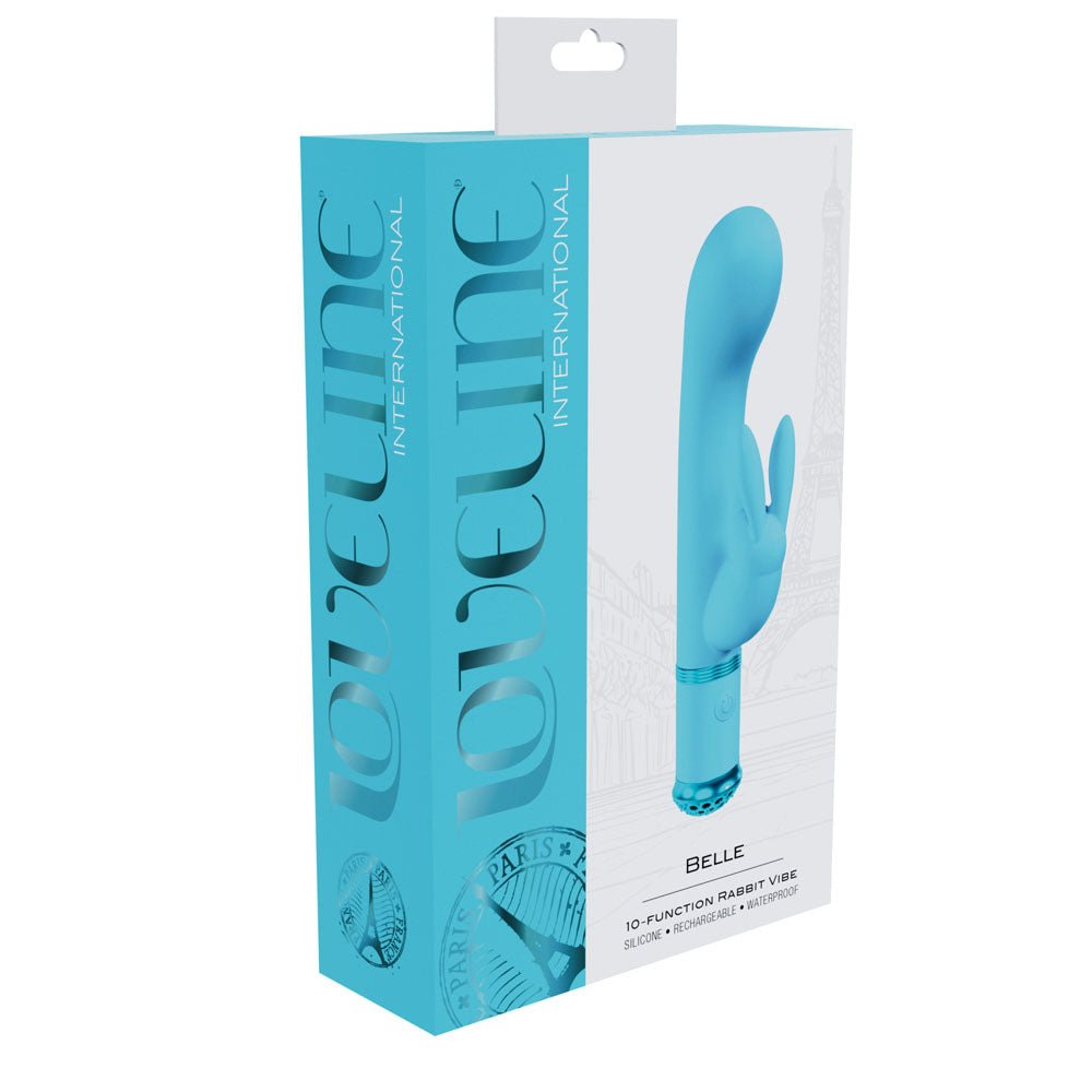 Buy LOVELINE Belle - Blue - Blue 15.6 cm USB Rechargeable Rabbit VIbrator
