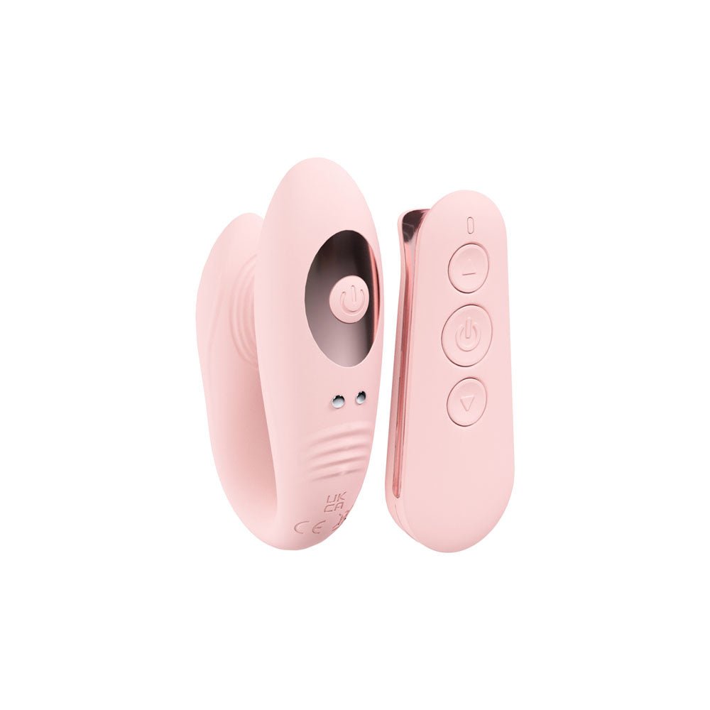 Buy LOVELINE Charme Dual Motor Vibe - Pink USB Rechargeable Dual Motor Vibrator with Wireless Remote
