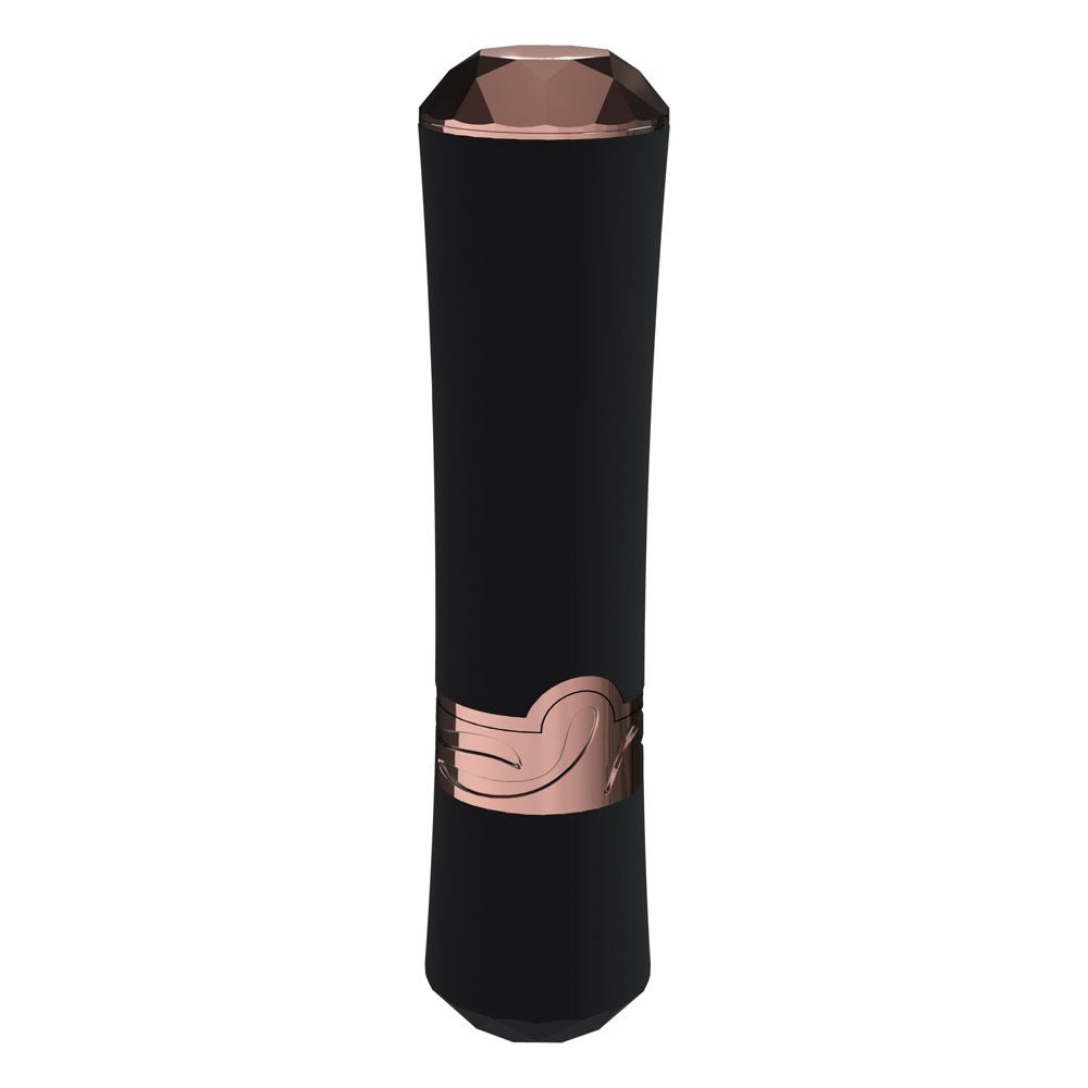 Buy LOVELINE Dahlia - Black - Black/Red 12.5 cm USB Rechargeable Lipstick Vibrator