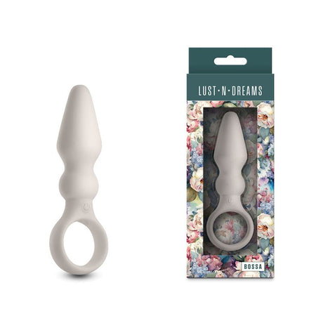 Buy Lust - n - Dreams - Bossa - Fog - White 12.5 cm USB Rechargeable Vibrating Butt Plug