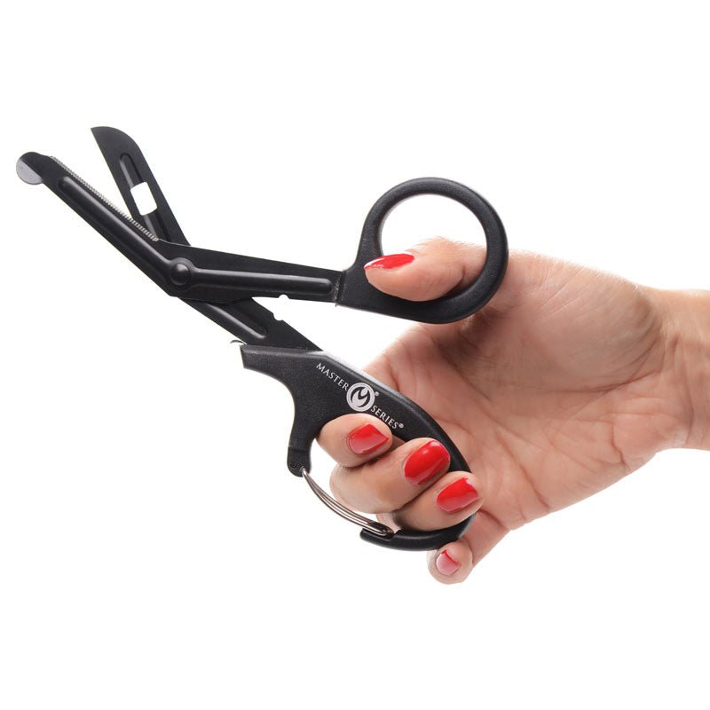 Buy Master Series Snip - Black Heavy Duty Bondage Scissors at NZ’s Mega Adult Toys Store. Discover premium sex toys with discreet shipping at the best price in NZ